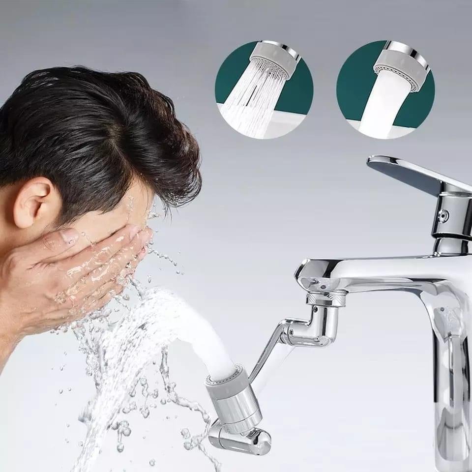 1080° Rotating Tap Spray Head Tap Extension for Kitchen Bathroom Tap Attachment