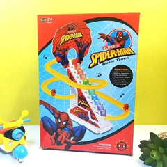 Musical Spider Man Roller Coaster Track With Lights