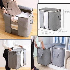 3 pcs  120 GSM Storage/Blanket Bag (Grey)