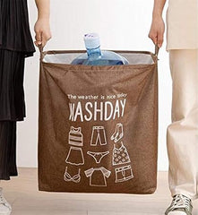 Foldable Dirty Clothes Laundry Basket Storage Bin Bucket