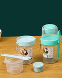 Breakfast Cup Double Layer Design Breakfast Fresh-Salad Container Yogurt Cup