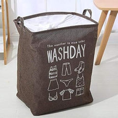 Foldable Dirty Clothes Laundry Basket Storage Bin Bucket