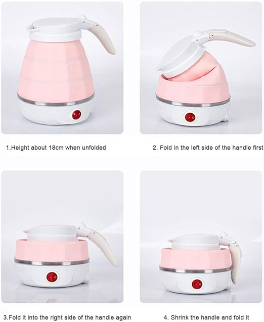 Silicone Folding Electric Kettle 600ml