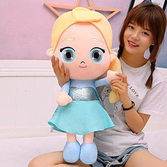 1 pc Disney Cartoon Movie Frozen Anna Elsa Princess Plush Toy