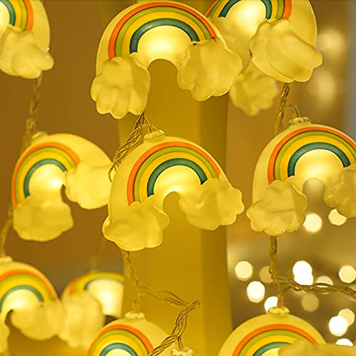 LED String Rainbow Cloud Light For Birthday Room Decorations