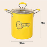 Deep Fryer Pot Stainless Steel With Oil Filter