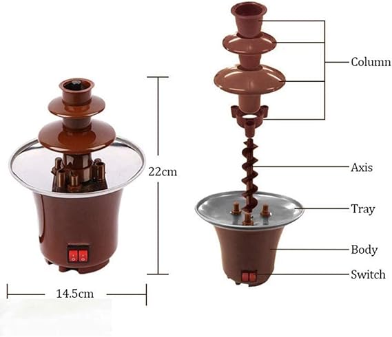 3 Tier Chocolate Fountain Machine