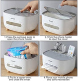 Creative Nordic Tissue Box Waterproof Dustproof Storage Box