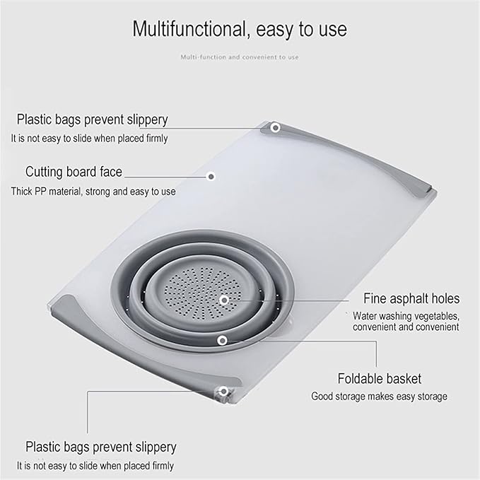 Cutting board with silicone stainer