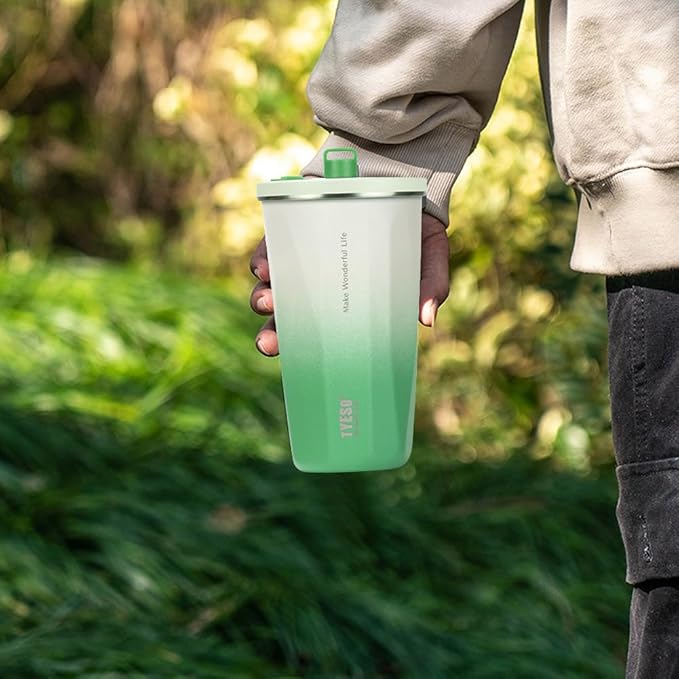 600ML Stainless Steel Coffee Thermos Cup Car Insulated