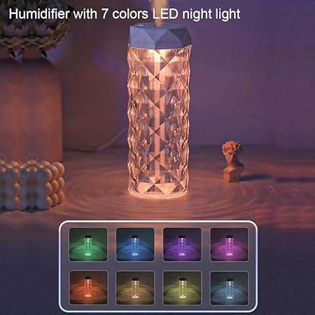 400ml Crystal Lamp with Air Humidifier