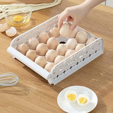 Multi-layer Plastic Refrigerator Drawer Egg Fresh Storage Box