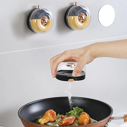 Seasoning Container with Lid Magnetic Sticker