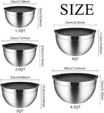 Stainless Steel Mixing Bowl 5 Pcs