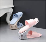 1 PAIR Shoe Holder Adjustable Shoe Rack