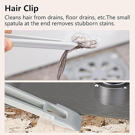 2 In 1 Floor Scrub And Bathroom Tile Cleaning Brush