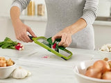 Multi Hand-held Mandoline Stainless Steel Slicer with Plastic Grip