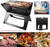 X shaped folding BBQ grill portable stove burner