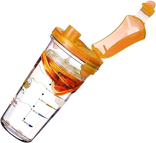 Limon 450 ML Glass Shaker Bottle