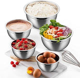 Stainless Steel Mixing Bowl 5 Pcs