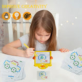 Educational Magnetic Dots Drawing Board