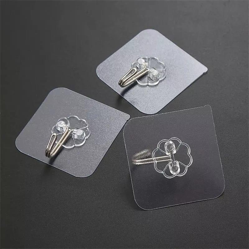 7 PCS Transparent Wall Hook