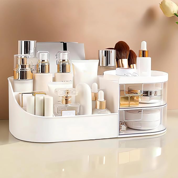 JIOUHM Vanity Makeup Cosmetic Organizer
