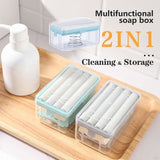 2 In 1 Foaming Soap Box Holder