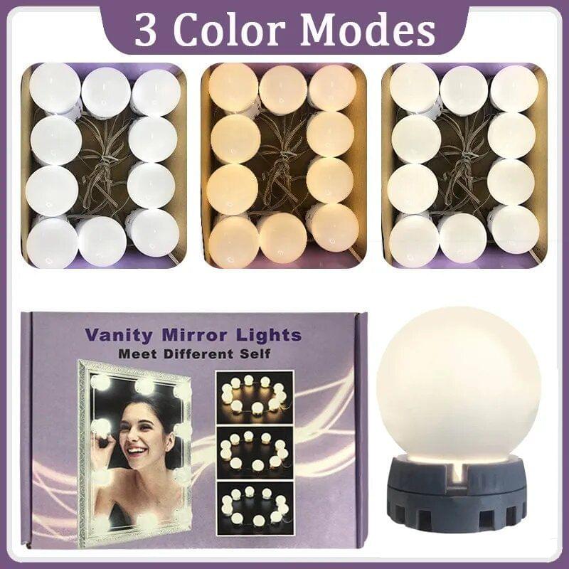 10 Bulb LED Vanity Mirror Lights