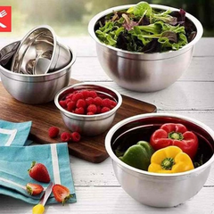 Stainless Steel Mixing Bowl 5 Pcs