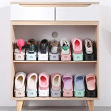 1 PAIR Shoe Holder Adjustable Shoe Rack