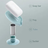 Leaf Shape Soap Box Drain Soap Holder