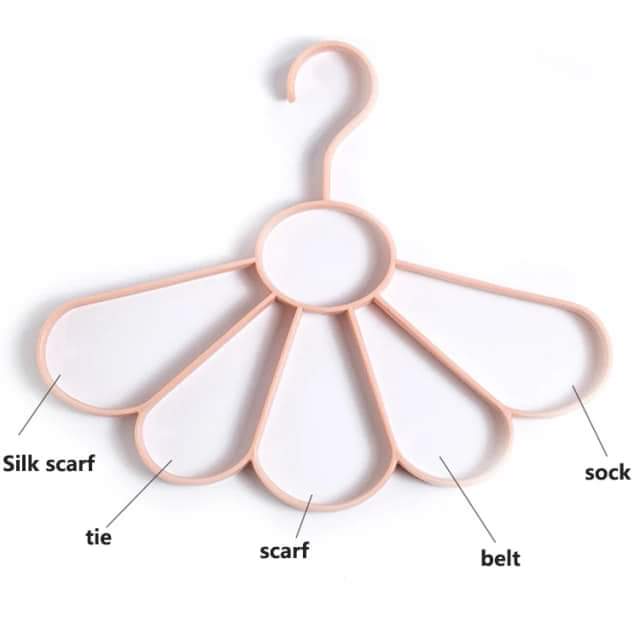 Flower Shaped 5 Slot Belt Hanger