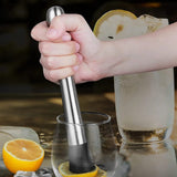 Stainless Steel Muddler, Ice Crusher Bar