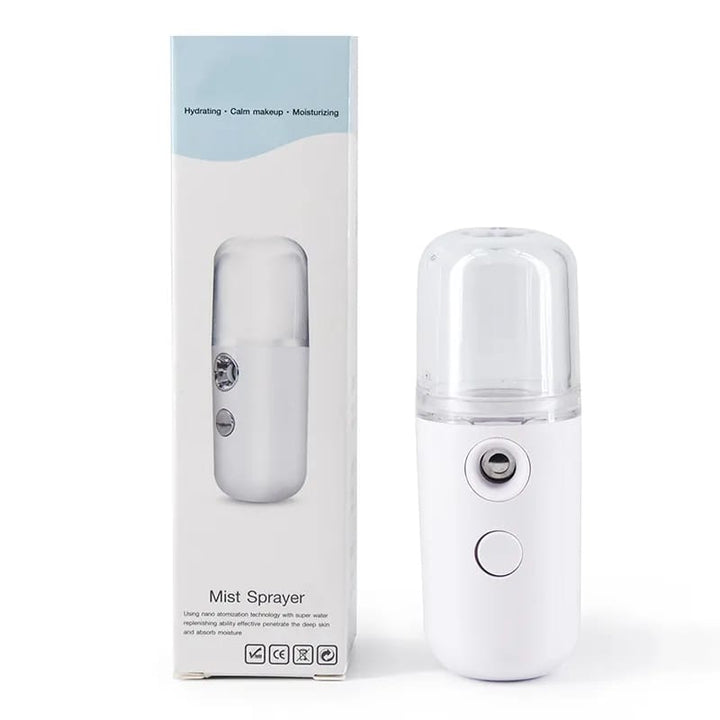 Face Humidifier Streamer, Mini USB Sprayer, Body Facial Spray