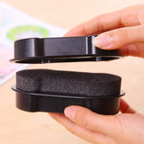 Double Side Quick Shine Shoes Brush Cleaner Leather Polishing Cleaning Wax