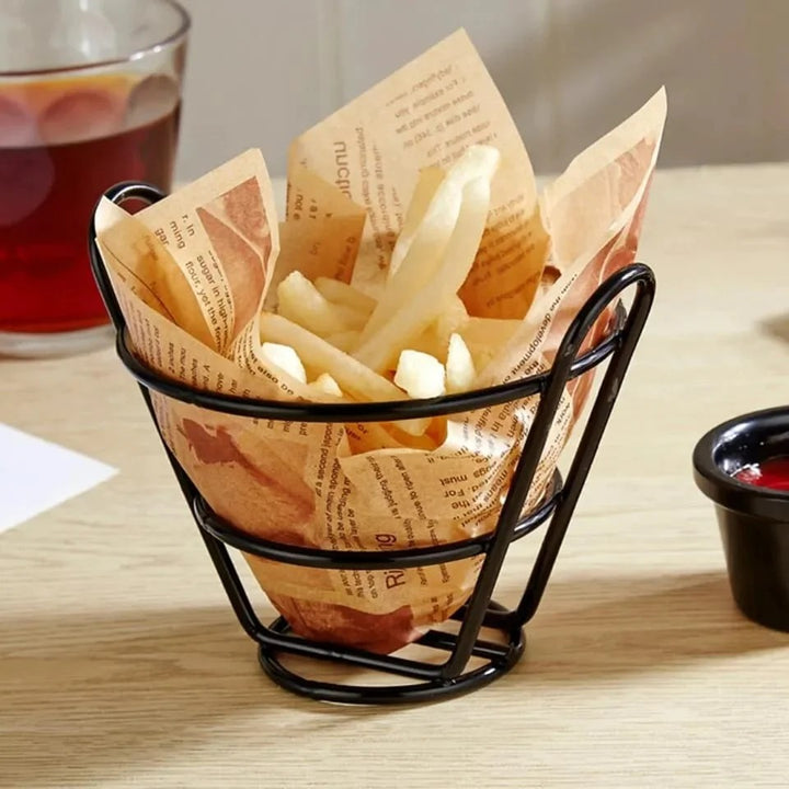 Mini Round Iron Fries Basket