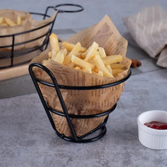 Mini Round Iron Fries Basket