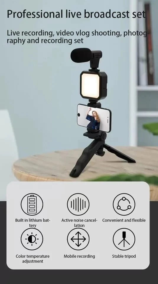 Smartphone & Camera Vlogging Studio Kits