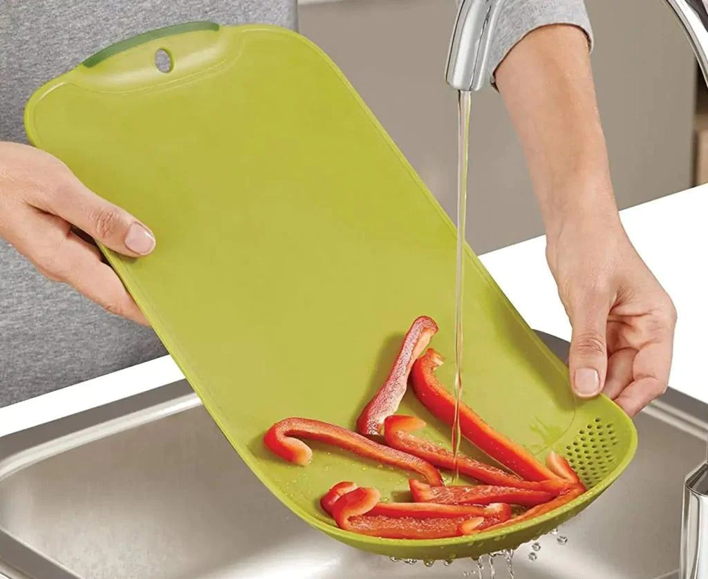Vegetable Cutting Board with Drainage