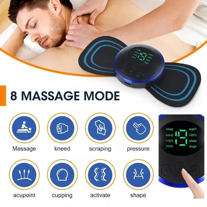EMS Mini Body Massager Pulse Neck Pain Relief