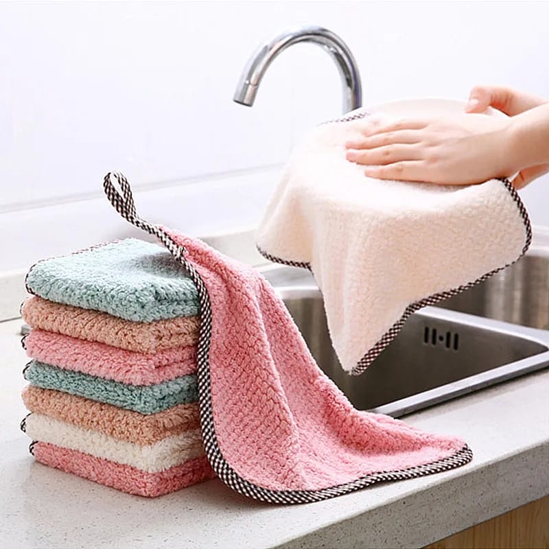 Microfiber Towel Cleaning Cloth Pack of 5