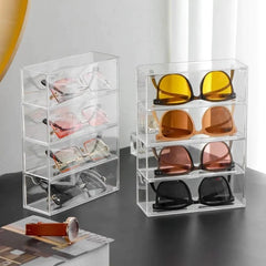 4 Layer Acrylic Storage Box Glassess And Cosmetics organizer