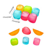 Fruits Shape Reusable Ice Cubes pack of 10pcs