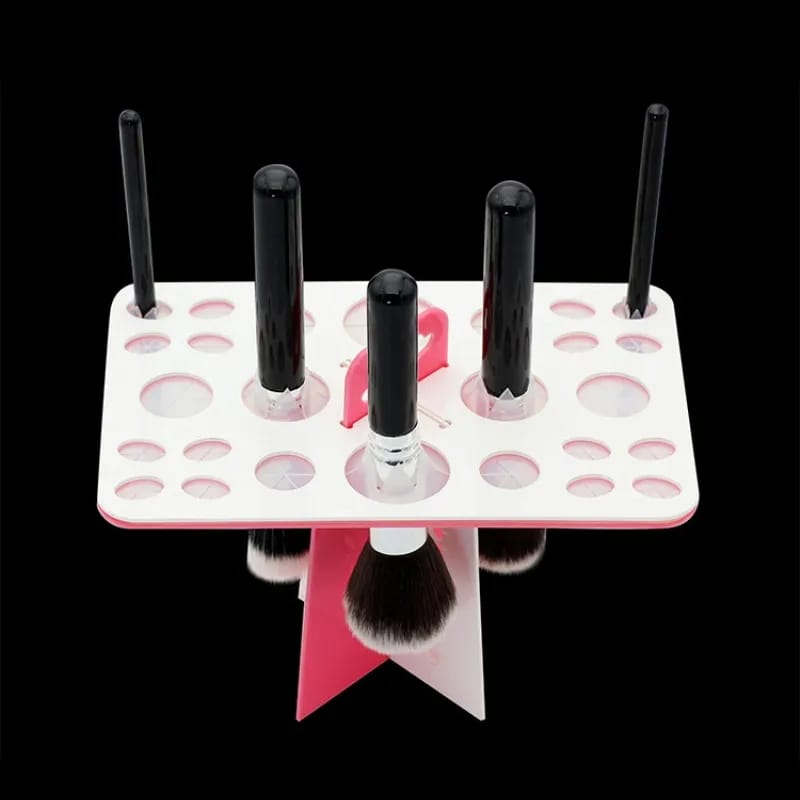 26-hole Makeup Brush Set Drying Rack