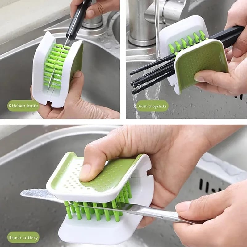 Blade Brush - Cutlery Cleaner Brush