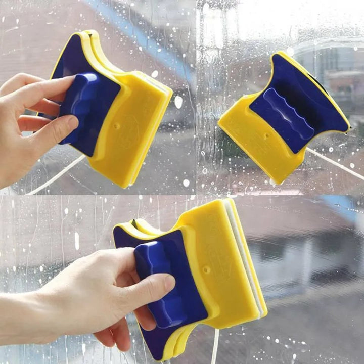 Window Wiper Glass Cleaner Double Side Magnetic