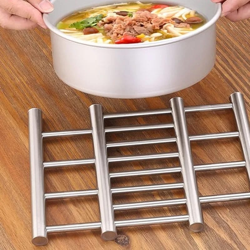 Expandable Hot Pot Rack Stainless Steel