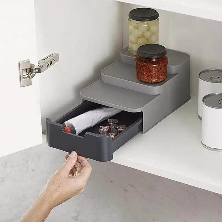 Stack Organizer With Drawer
