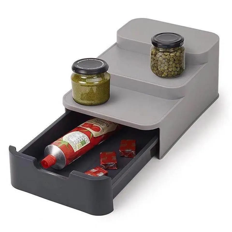 Stack Organizer With Drawer